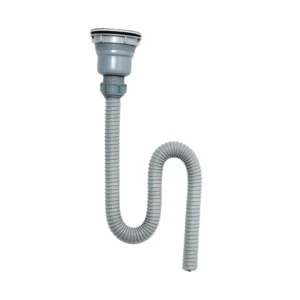 مصرف مجلى كوري مفرد بقطر 3 بوصة | لحوض واحد – تدفق ثابت | رمادي