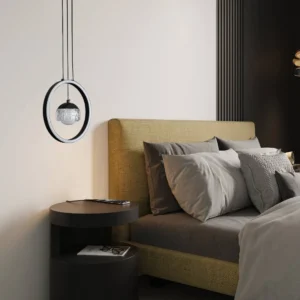 Modern black wall sconce — 3 lights, 48 watts