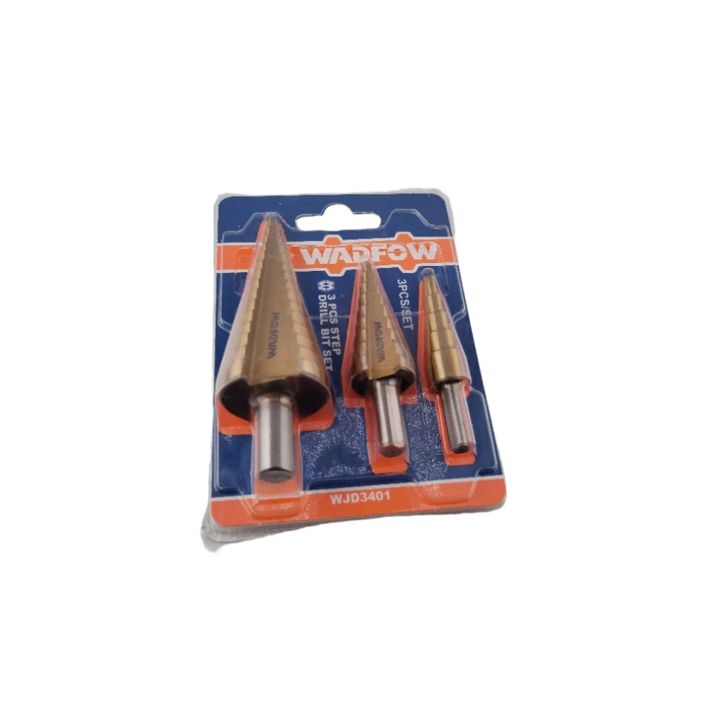 طقم لقم حفر متدرجة (3 قطع) من وادفوو