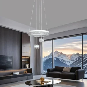 إضاءة حائط مودرن باللون الأبيض — 3 أوضاع إضاءة، 55 واط