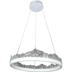 مصباح معلق مودرن أبيض — 3 إضاءات، 55 واط، مقاس 400 ملم