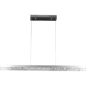 إضاءة معلقة مودرن فضية — 3 إضاءات، 55 واط