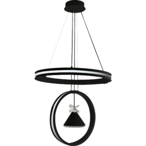 مصباح علّاقي مودرن أبيض — 3 أضاءات، 60 واط