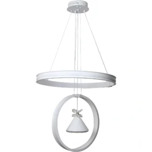 مصباح معلق مودرن أبيض — 3 مصابيح × 60 واط