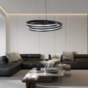 مصباح جداري مودرن أسود — 3 إضاءات 60 واط