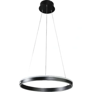 ثريا معلقة مودرن سوداء — 3 لمبات، 65 واط