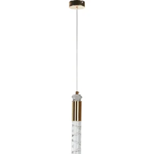 Modern gold pendant lamp — 3 lighting modes, 7 watts