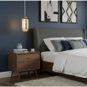 Modern gold chandelier with 3 lights — single 7 watts