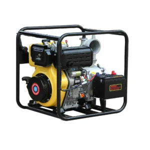مضخة مياه 3 بوصة بمحرك ديزل 8 حصان — تشغيل بالسلف والهندل