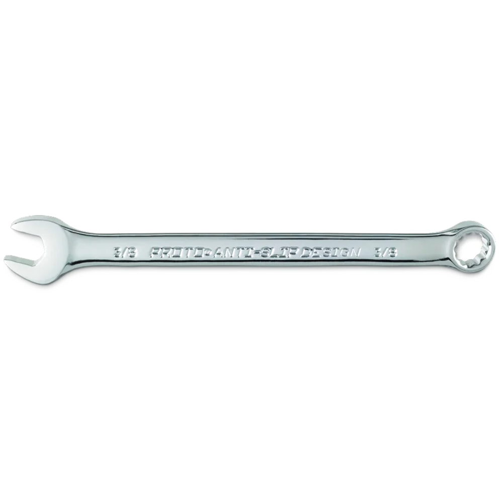 مفتاح ربط مزدوج بروتو مقاس 3/8 بوصة — تشطيب مصقول بالكامل، 12 نقطة