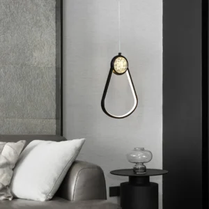 إضاءة معلقة مودرن سوداء - 3 أضواء، 9 واط