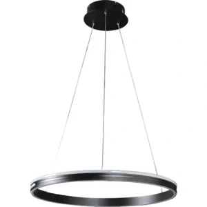 مصباح معلق مودرن أسود — 3 مصابيح، 95 واط