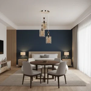 إضاءة معلقة مودرن ذهبية 3 × E27