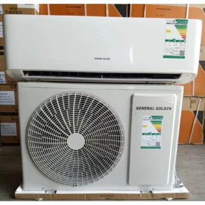 مكيف سبليت جنرال جولدن 30 ألف وحدة تبريد — بارد فقط، واي فاي، ريش ذهبية (موديل GG30KCKV)