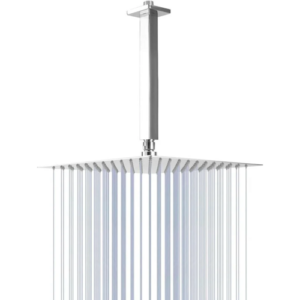 ذراع دش سقفي مربع من أوريسا — كروم، 30 سم