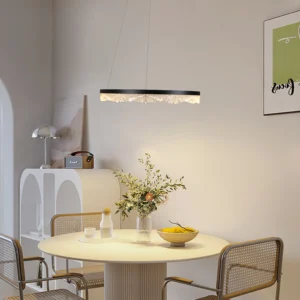 نجف أسود بثلاث إضاءات 30 واط قطر 40 سم