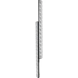 إضاءة جدارية مودرن باللون الأسود — ضوء أصفر، 30 واط، طول 800 مم