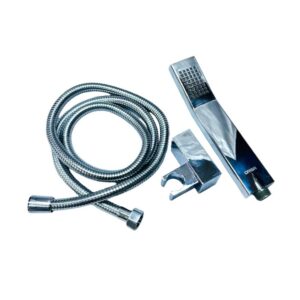 سماعة أوريسا بتشطيب كرومي مستطيلة ومعقوفة — موديل 30105