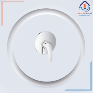 لوحة وجه خلاط شطاف مخفية دائرية — ستانلس ستيل 304 بلمسة نهائية كروم