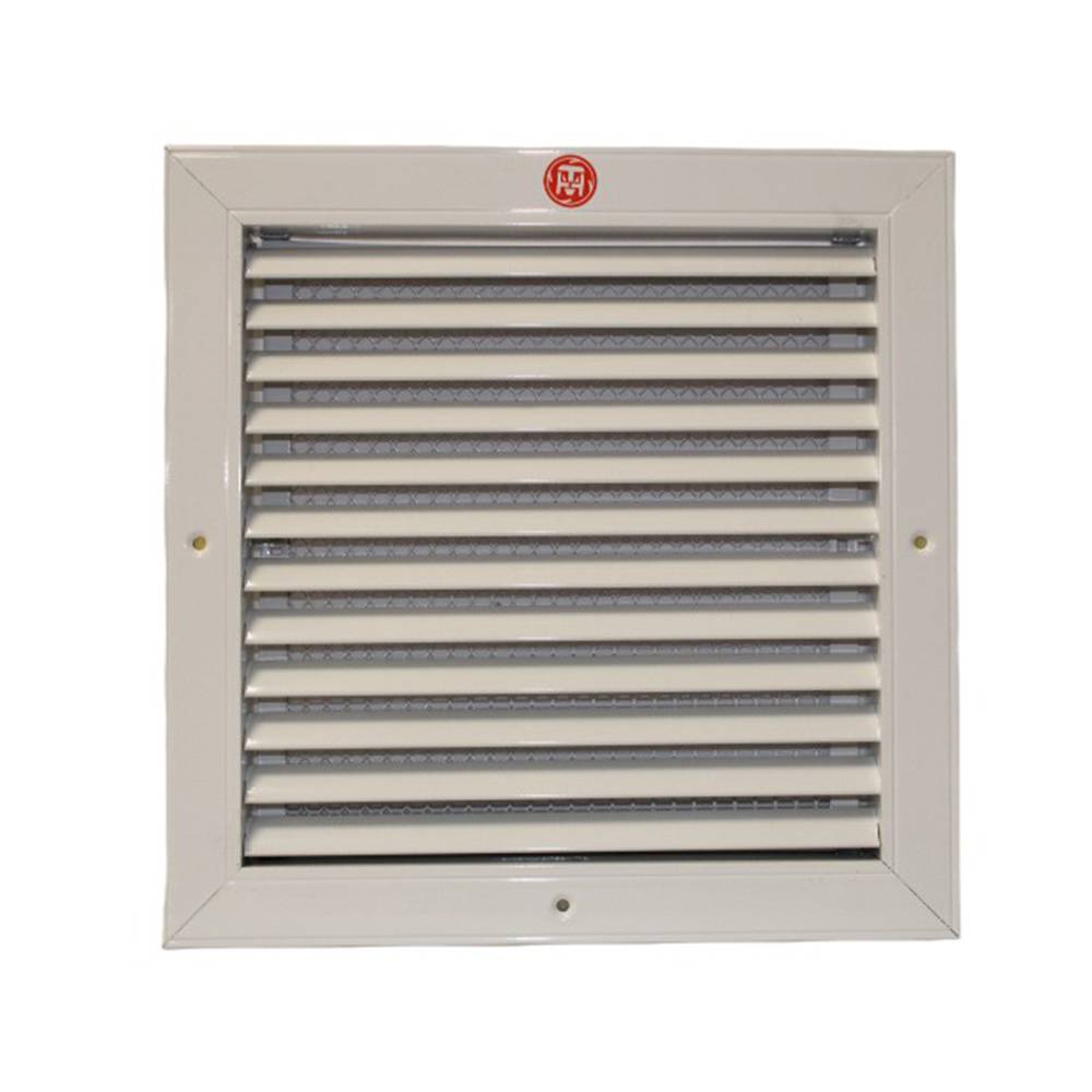 Aluminum internal protective grille for 35x35 exhaust fan