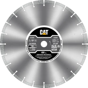 قرص قطع ألماس للأسفلت ملحوم بالليزر 350 مم (14 بوصة) — CAT 400 Pro موديل DA32034