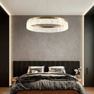 نجف مودرن زيتي بثلاث إضاءات — 36 واط، بقطر 80 سم