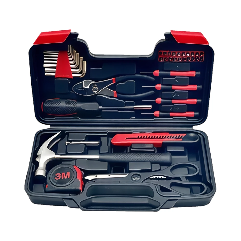 Osko Tools 39-Piece Complete Hand Tool Set with Storage Case