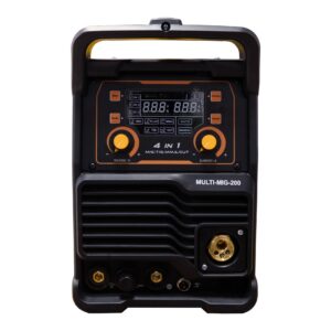 ماكينة لحام كهربائية متعددة الاستخدام 4 في 1، 200 أمبير — موديل MULTI MIG-200 HD