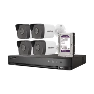 طقم 4 كاميرات بدقة 8 ميجابكسل (HD)