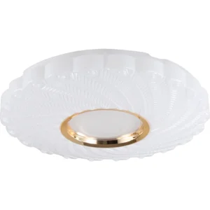 لطش ذهبي دائري 40 سم — 42 واط، بثلاثة أوضاع إضاءة