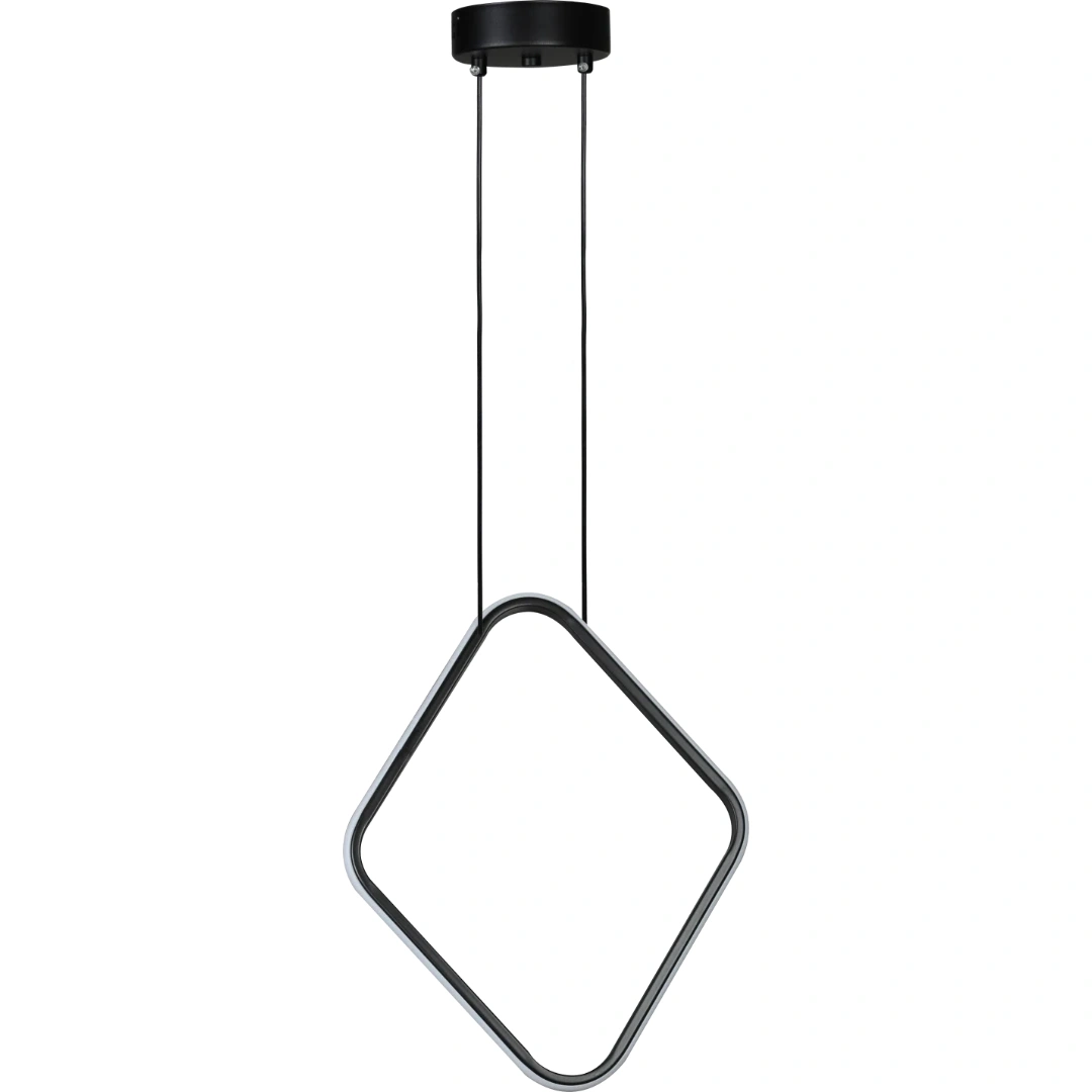 Modern pendant lamp 400x310 black - 3 bulbs x 30W