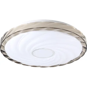 لطش دائري رمادي بثلاث إضاءات — 42 واط