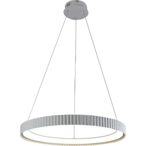 نجف أبيض ثلاثي الإضاءات بقوة 42 واط وقطر 60 سم