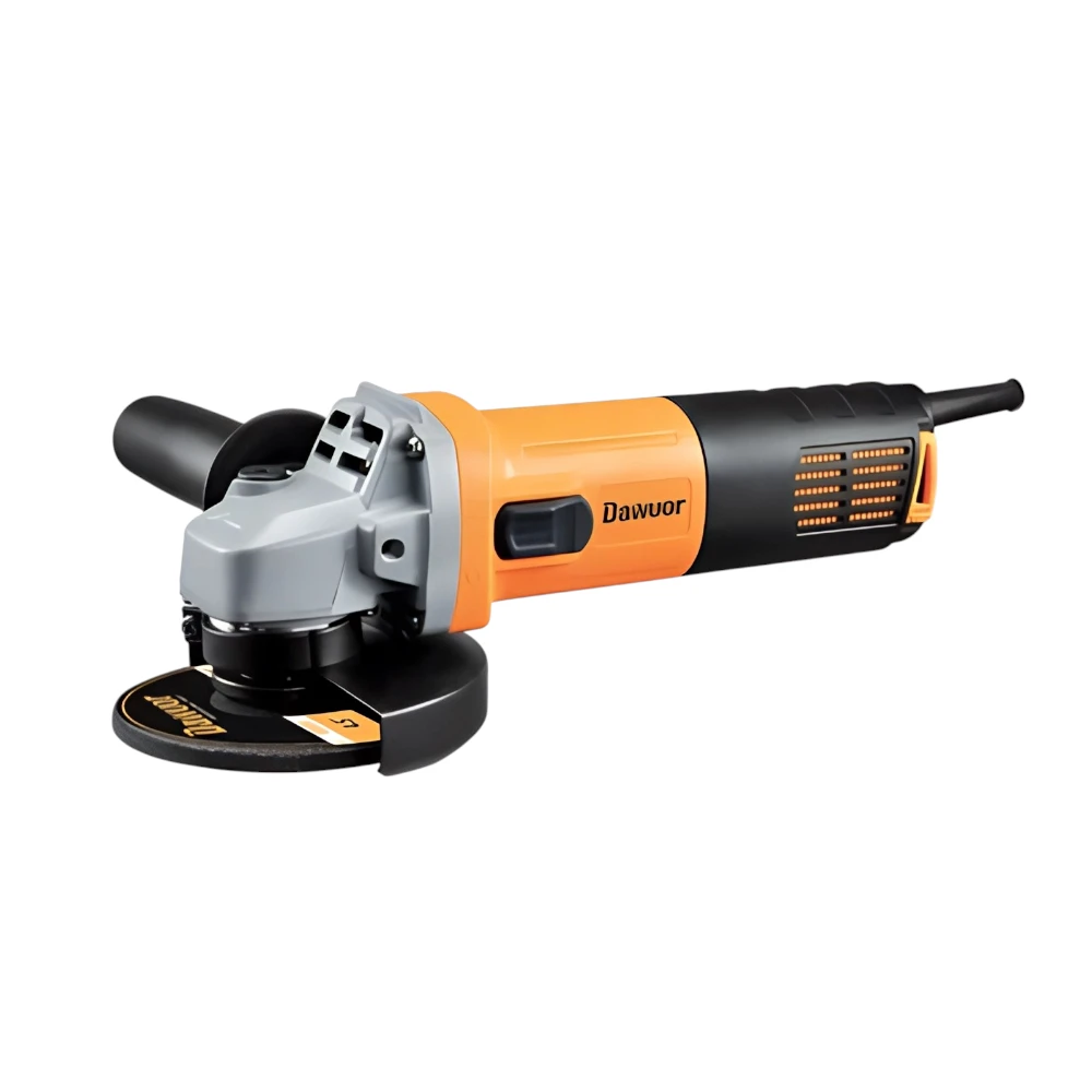 جلاخة زاوية كهربائية 4.5 بوصة — بقدرة 1000 واط لقطع وصقل المعادن | Dawuor بتحكم متين