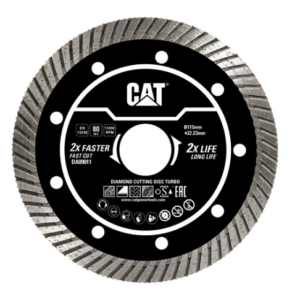 قرص قطع خرسانة توربو ماسي 4.5 بوصة من CAT — موديل DA09011