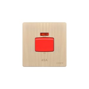 مفتاح تكييف 45 أمبير LUXIFY ذهبي — نسخة مطورة