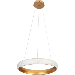 نجف معلق مودرن ذهبي بثلاثة أوضاع إضاءة - 48 واط