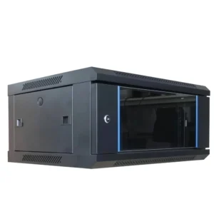 خزانة راك 4U لمعدات الشبكات — هيكل فولاذي متين لتنظيم وحماية احترافية