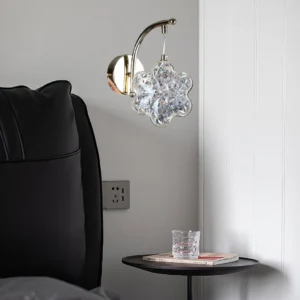 أبليك حائط مودرن ذهبي — 5 واط مع 3 أوضاع إضاءة