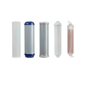 طقم فلاتر مياه فلكسو — 5 مراحل مع استبدال سنوي وتنقية متقدمة