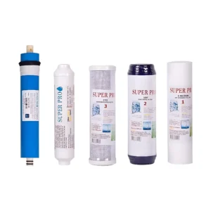 طقم شمعات فلتر بديلة (5 مراحل) من سوبر برو