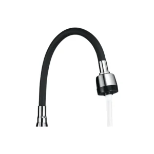 عنق خلاط حوض متحرك — طول 50 سم، فضي