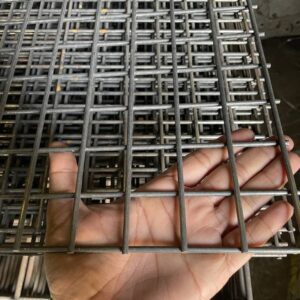 50x50 mm locked iron mesh panel, 4 mm thick