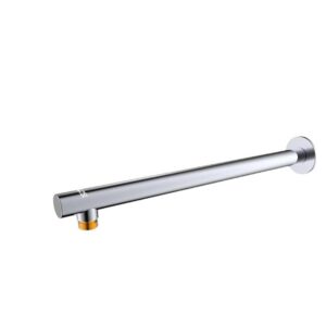 ذراع دش جداري دائري 50 سم من فولاذ SS304 مطلي بالكروم