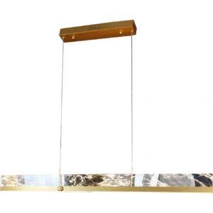 أبليك مودرن ذهبي بثلاث مصابيح 55 واط