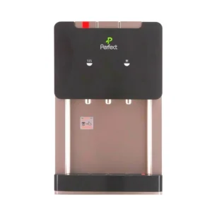 مبرد طاولة بسعة 6 لترات مع خزان داخلي وثلاثة صنابير (بارد/فاتر/حار) — تحكم حراري كامل، مثالي للمكاتب