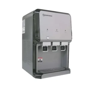 مبرد مياه طاولة بيورينا الفاخر بخزان داخلي سعة 6 ل – لون رصاصي بتصميم حديث ومظهر احترافي