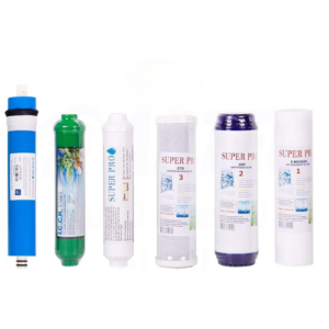 مجموعة فلاتر بديلة لجهاز تنقية المياه - 6 مراحل