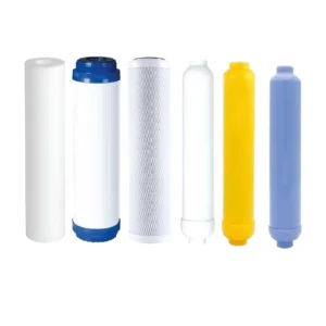 طقم استبدال فلتر 6 مراحل — تنقية متعددة المراحل لصيانة أنظمة المياه