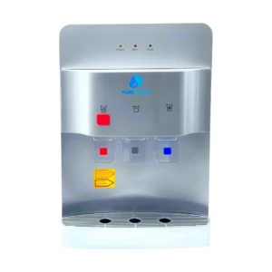 مبرد طاولة مدمج بخزان داخلي 6 لتر و3 صنابير — مثالي للاستخدام المنزلي